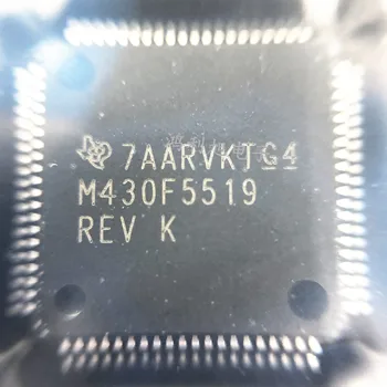 5 шт./лот MSP430F5519IPNR MCU 16-разрядный MSP430 RISC 128KB Flash 2,5 В/3,3 В 80-контактный LQFP T/R